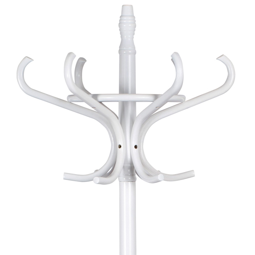 Porte-manteau sur pied 49x188 cm blanc