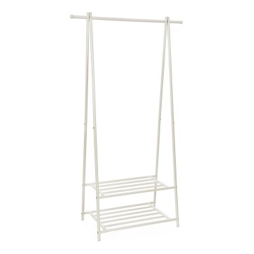 Porte-manteau sur pied LINEA, blanc