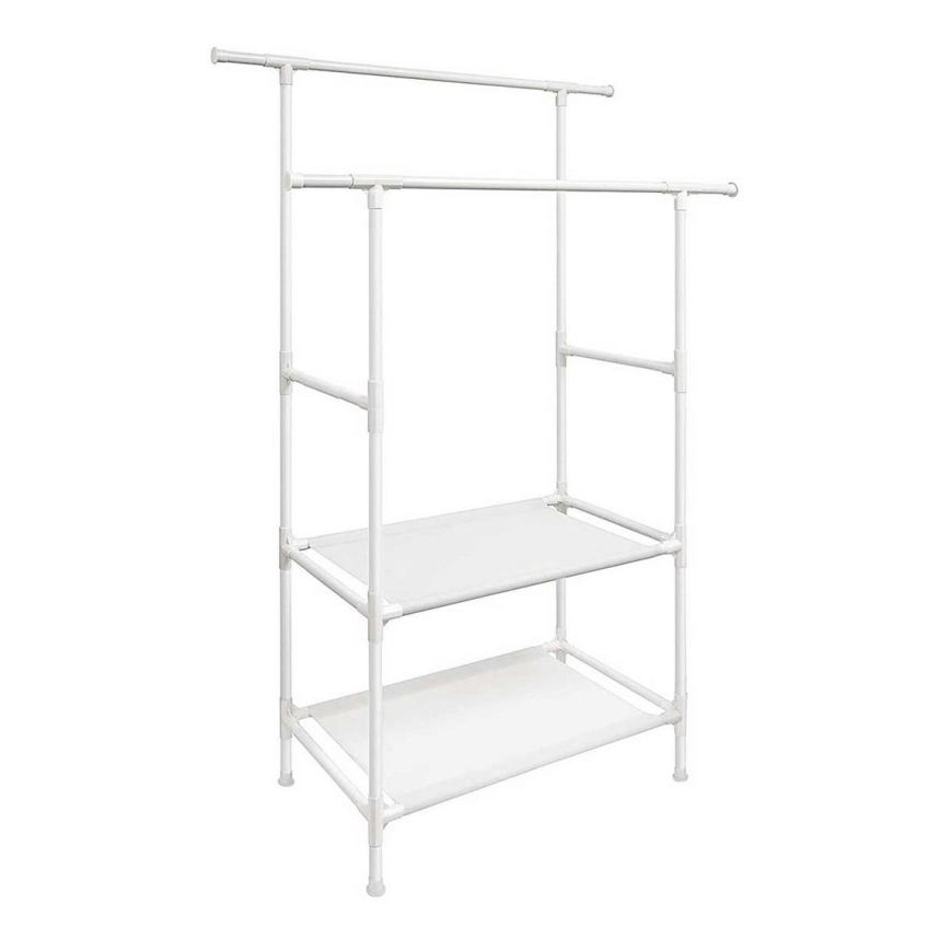 Porte-manteau sur pied LINEA blanc