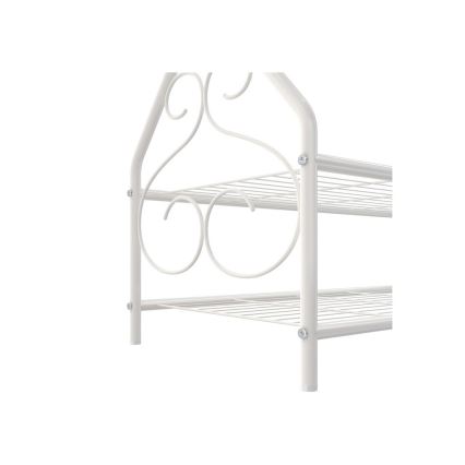 Porte-manteau sur pied LINEA blanc