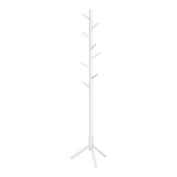 Porte-manteau sur pied LINEA blanc
