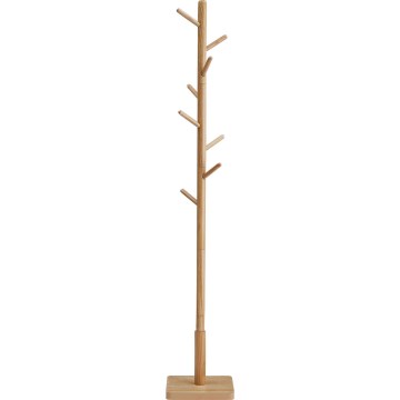 Porte-manteau sur pied LINEA marron