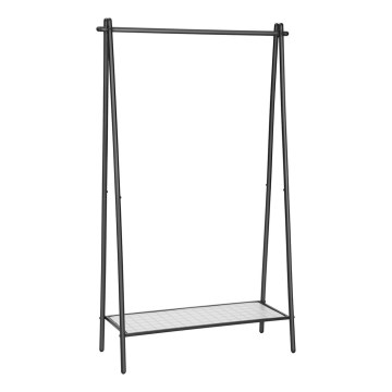 Porte-manteau sur pied LINEA, noir