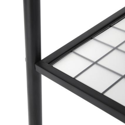 Porte-manteau sur pied LINEA, noir