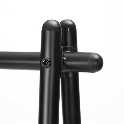 Porte-manteau sur pied LINEA, noir
