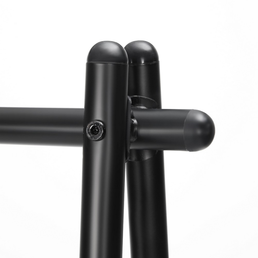 Porte-manteau sur pied LINEA, noir