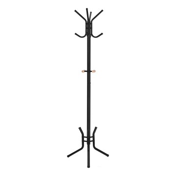 Porte-manteau sur pied LINEA, noir