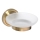 Porte-savon 11x6,5 cm, finition bronze