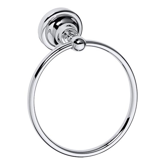 Porte-serviettes 16 x 19 cm argenté