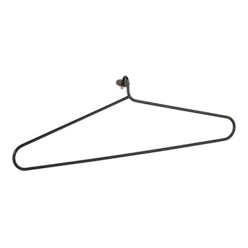 Porte-serviettes 45x12,2 cm inox/noir