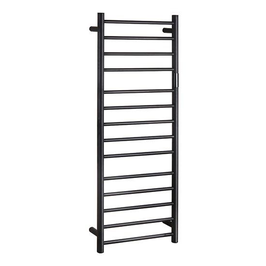 Porte-serviettes 45x132 cm inox/noir
