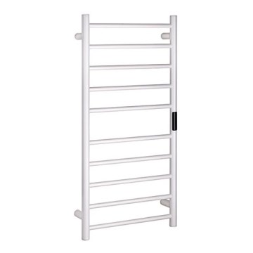 Porte-serviettes 45x96 cm en acier inoxydable/blanc