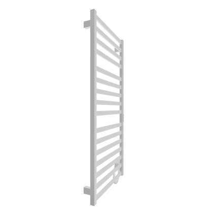 Porte-serviettes chauffant en échelle HF OXFORD 255W/230V 117x53 cm blanc droit