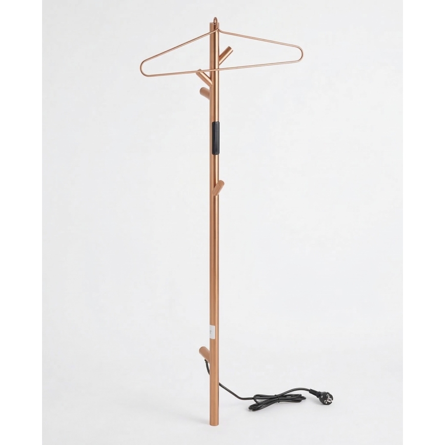 Porte-serviettes cuivré pour sèche-serviettes électrique 45 x 12,2 cm