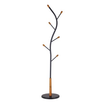 Portemanteau sur pied 186x38 cm STILE noir