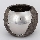 Pot de fleurs d. 18,5 cm argent/marron