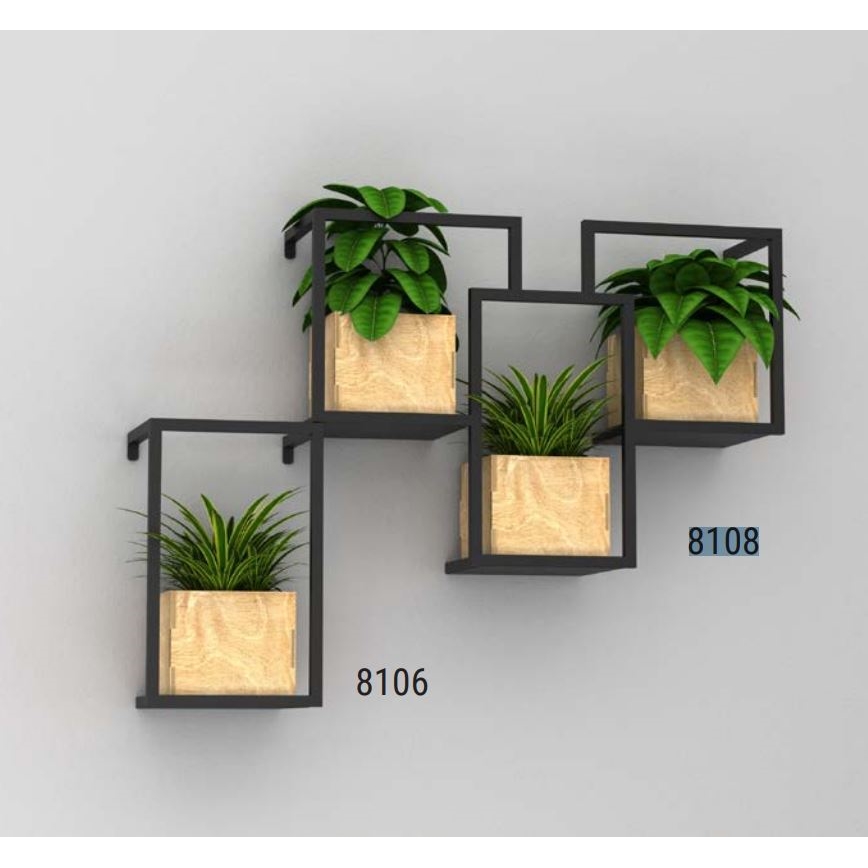 Pot de fleurs mural 38x53 cm