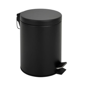 Poubelle 5 l noire