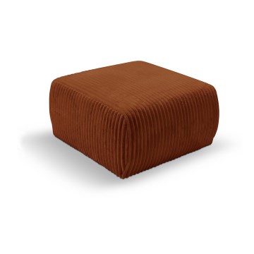 Pouf FRIDA 82 x 75 cm marron