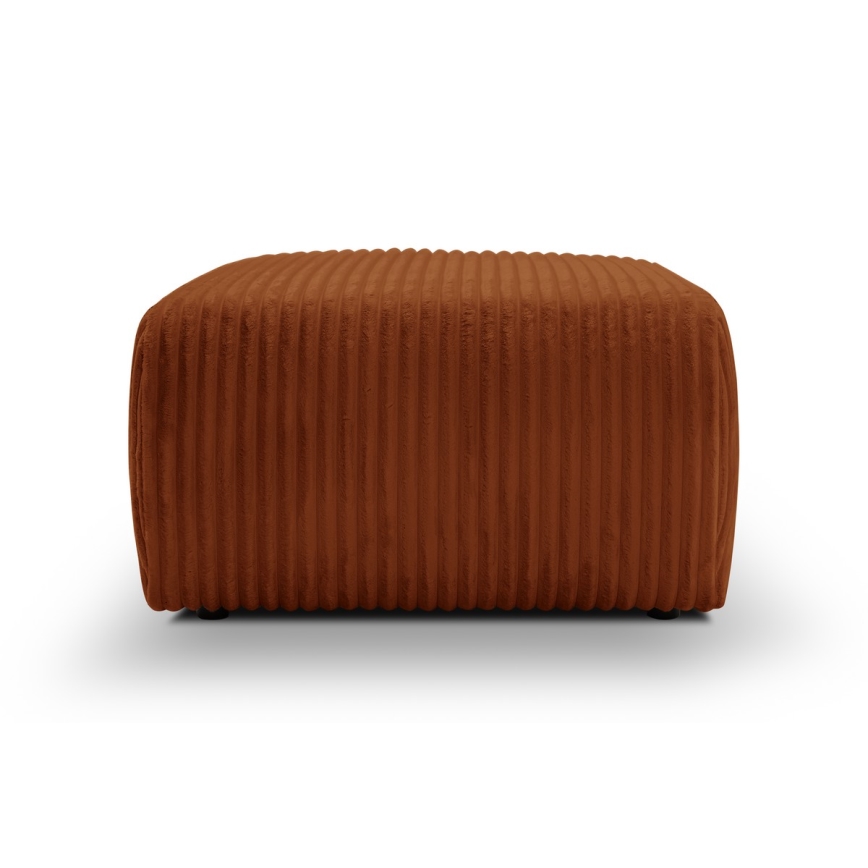 Pouf FRIDA 82 x 75 cm marron