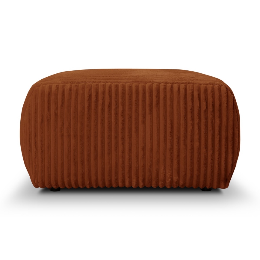 Pouf FRIDA 82 x 75 cm marron