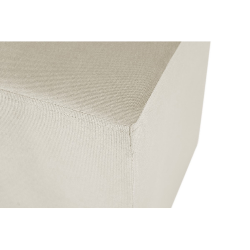 Pouf SIX 40x40 cm crème