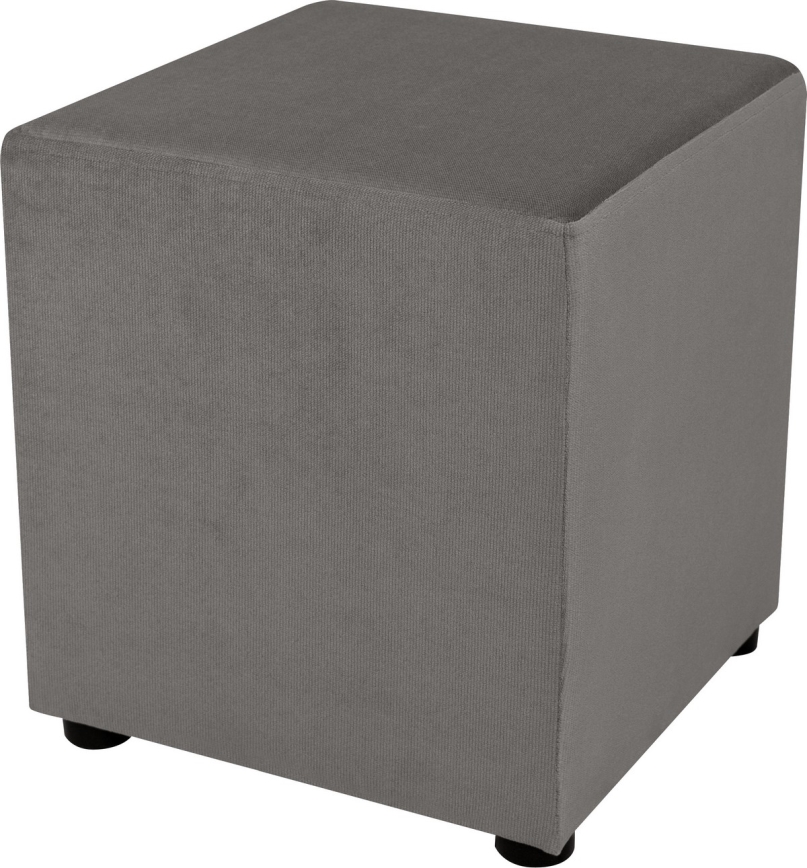 Pouf SIX 40x40 cm gris