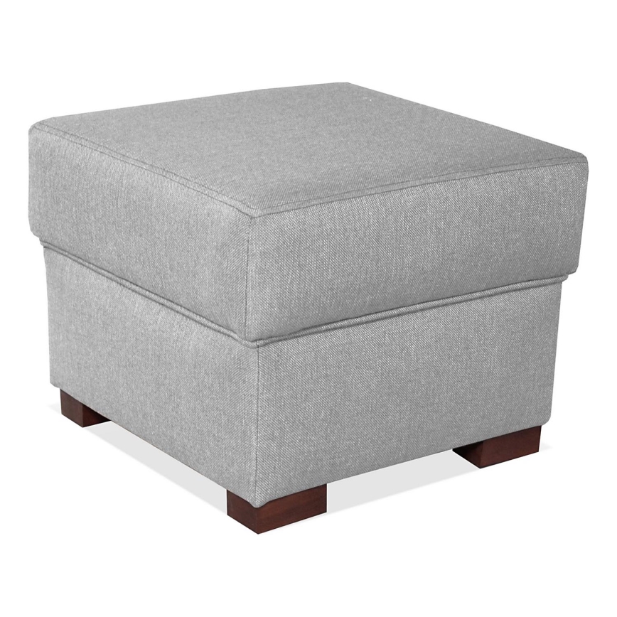 Pouf VIVA 51x51 cm gris
