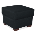 Pouf VIVA 51x51 cm noir