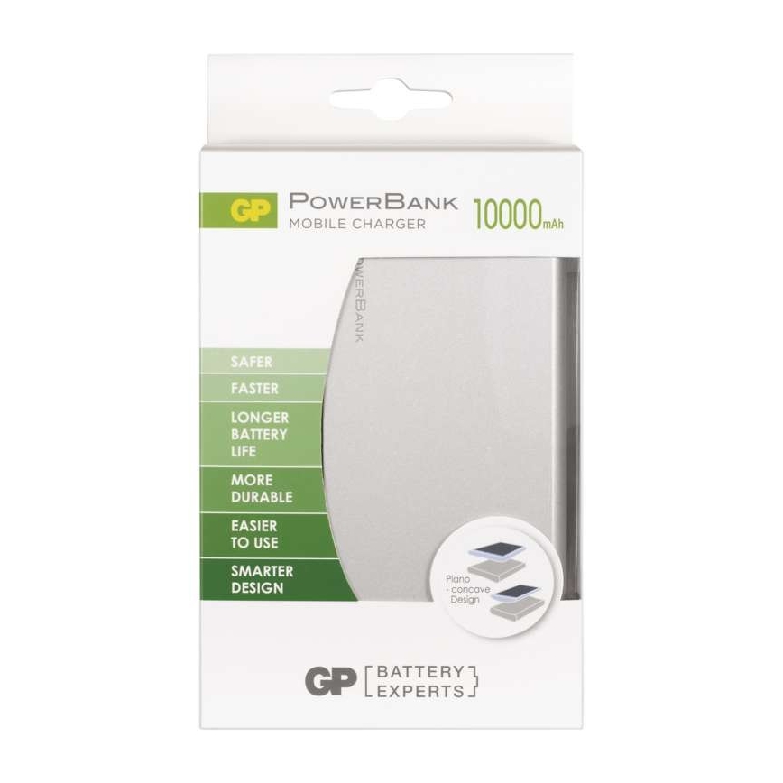 Power Bank 10 000 mAh/3,7 V temps de chargement 8 heures