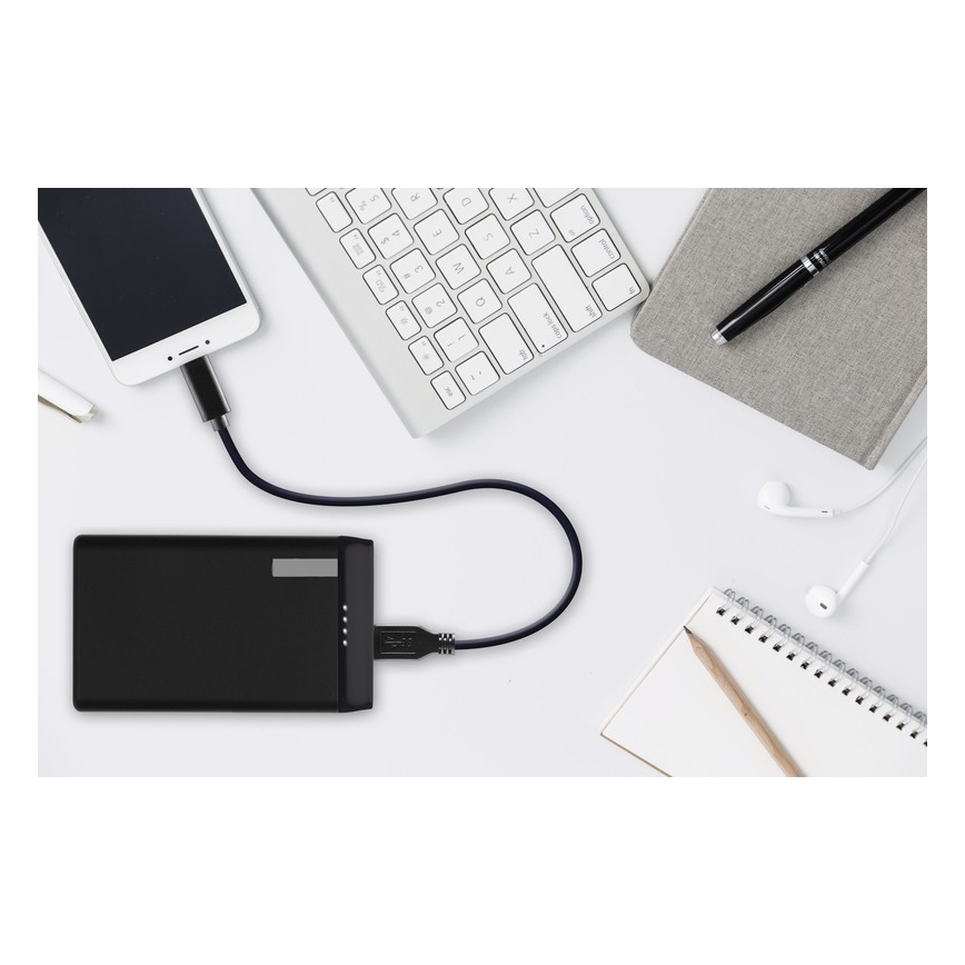 Power Bank ALPHAQ 10 000 mAh/3,7V noir