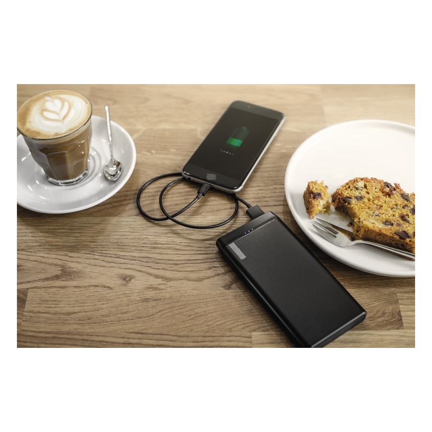 Power Bank ALPHAQ 10 000 mAh/3,7V noir