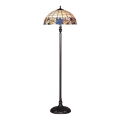 Prezent 145 - Lampadaire TIFFANY 2xE27/60W/230V