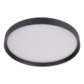 Prezent 17313 - Plafonnier LED dimmable MAYSA LED/36W/230V 3000/4000/6000K diam. 39,5 cm noir