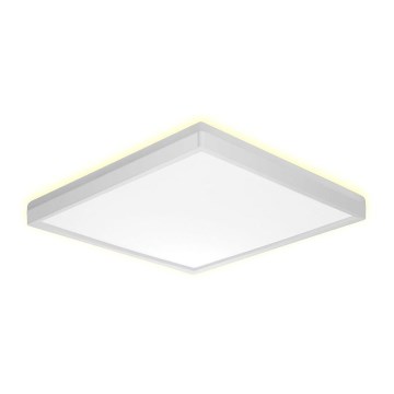 Prezent 27307 - Plafonnier salle de bain CORDIA SQ LED/18W/230V 3000/6000K IP54 blanc