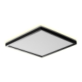 Prezent 27313 -Plafonnier salle de bain CORDIA SQ LED/18W/230V 3000/6000K IP54 noir