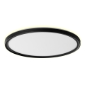 Prezent 27317 - Plafonnier LED pour salle de bains CORDIA LED/30W/230V 3000/6000K IP54 Ø 50 cm noir