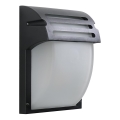 Prezent 39038 - Applique murale d'extérieur AMALFI 1xE27/60W/230V IP44 noire