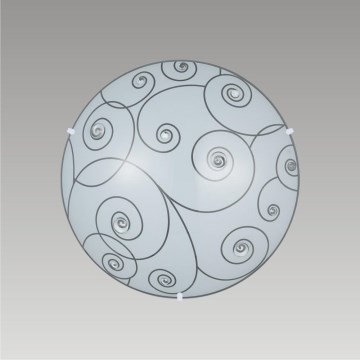 Prezent 45064 - Verre de rechange pour plafonnier ORNAX E27