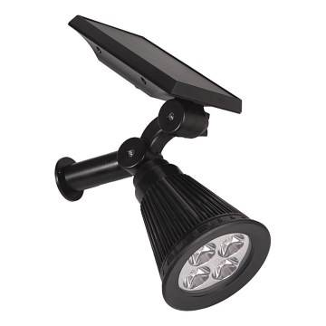 Prezent 65286 - Éclairage solaire 2en1 LION LED/2W/3,7V IP44 2220 mAh