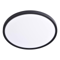 Prezent 70329 - Plafonnier à intensité variable TRIMO LED/50W/230V 3000-6000K d. 60 cm noir