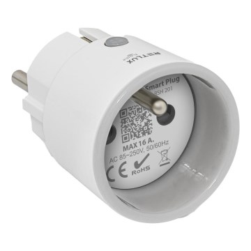 Prise connectée 3680W/230V/Type E/16A Wi-Fi Tuya