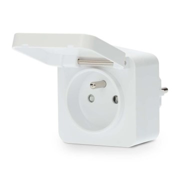 Prise connectée 3680W/230V/ Type E/16A Wi-Fi Tuya IP44