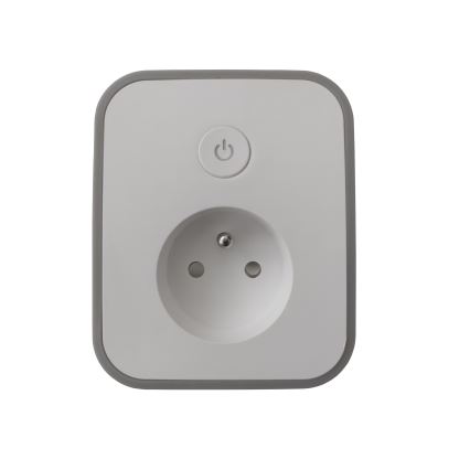 Prise connectée avec mesure de la consommation 3680W/230V + 2xUSB/12W/5V Wi-Fi