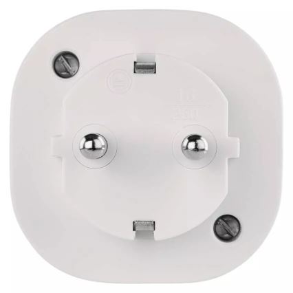 Prise connectée SCHUKO GoSmart 3680W/230V/16A Wi-Fi Tuya