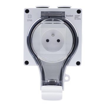 Prise pour environnements humides 230V/16A IP66