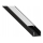 Profil encastrable pour rubans LED 1 m noir/blanc