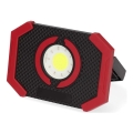 Projecteur à intensité variable et rechargeable avec batterie portative LED/10W/3000 mAh IPX2