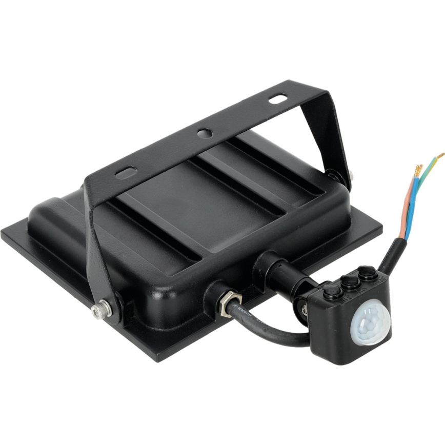 Projecteur avec détecteur LED/50W/230V 6500K IP44 noir