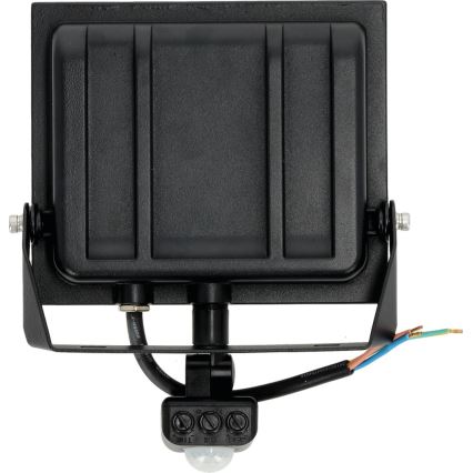 Projecteur avec détecteur LED/50W/230V 6500K IP44 noir
